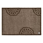 Sauberlaufmatte Lace Farbe Braun - 39x58cm