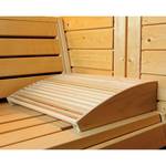 Sauna rug-/kopsteun Bruin - Plaatmateriaal - 43 x 12 x 16 cm