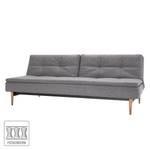 Schlafsofa Dublexo Webstoff Grau Beige - Ulme