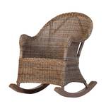 Rocking-chair Sienna Rotin marron