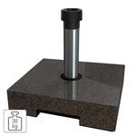 Schirmständer Parrin I Kunststoff / Aluminium - Granit Dunkel