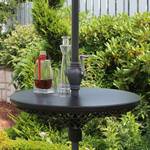 Pied de parasol avec table Mara Plastique Anthracite