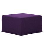 Pouf convertible Fame Tissu Tissu Zahira : Aubergine