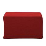 Pouf convertible Fame Tissu Tissu Zahira : Rouge