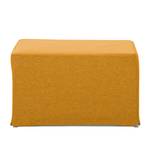 Pouf convertible Fame Tissu Tissu Zahira : Jaune moutarde