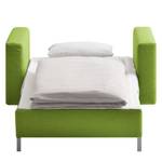 Fauteuil convertible Aura Tissu - Vert