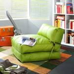 Fauteuil convertible Caneva Cuir synthétique vert