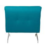 Slaapfauteuil Cardini Uno geweven stof Stof Zahira: Turquoise