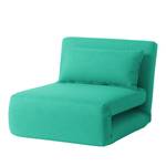 Slaapfauteuil Carmack I geweven stof Turquoise