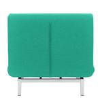 Slaapfauteuil Carmack II geweven stof Turquoise