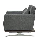 Fauteuil convertible Copperfield Plus I Tissu - Tissu Parsa : Gris-Noir