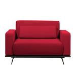 Slaapfauteuil Copperfield Plus I geweven stof - Stof Zahira: Rood