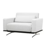 Fauteuil convertible Copperfield Plus I Tissu - Tissu Zahira : Blanc