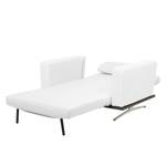 Fauteuil convertible Copperfield Plus I Tissu - Tissu Zahira : Blanc