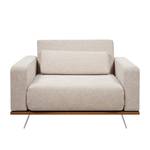 Fauteuil convertible Copperfield Plus II Tissu - Tissu Parsa : Beige-Gris