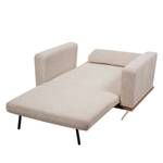 Slaapfauteuil Copperfield Plus II geweven stof - Stof Parsa: Beige-Grijs