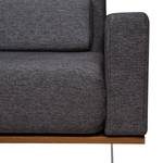 Fauteuil convertible Copperfield Plus II Tissu - Tissu Parsa : Gris-Noir