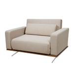 Fauteuil convertible Copperfield Plus II Tissu - Tissu Zahira : Beige-Gris