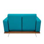 Slaapfauteuil Copperfield Plus II geweven stof - Stof Zahira: Turquoise