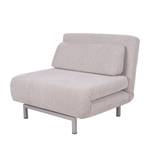 Poltrona letto in tessuto Copperfield Tessuto - Tessuto Parsa: beige-Grigio