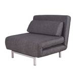 Fauteuil convertible Copperfield Tissu Tissu Parsa : Gris-Noir