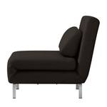 Slaapfauteuil Copperfield geweven stof - Stof Zahira: Bruin