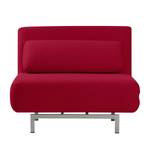 Slaapfauteuil Copperfield geweven stof - Stof Zahira: Rood