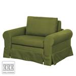 Slaapfauteuil LATINA Country met Hoes geweven stof - Stof Doran: Groen