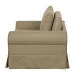 Fauteuil-lit LATINA Country avec housse Tissu - Tissu Doran : Beige