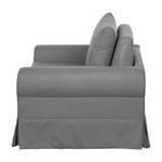 Fauteuil-lit LATINA Country avec housse Tissu - Tissu Doran : Gris - Largeur : 125 cm