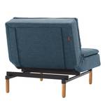 Fauteuil Dublexo I geweven stof Stof Soft: Indigo