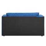 Schlafsofa Stormi Blau - Textil - 135 x 75 x 70 cm