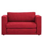 Schlafsofa Stormi Rot - Textil - 135 x 75 x 70 cm