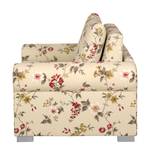 Slaapfauteuil Latina VI vlakweefsel - gebloemd - Beige