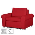 Fauteuil convertible Latina XV Étoffe de coton - Rouge