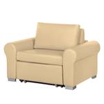 Slaapfauteuil Latina XIV imitatieleer - Beige