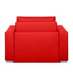 Fauteuil convertible Latina IV Imitation cuir - Rouge