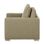 Fauteuil convertible LATINA basic Textile - Tissu Doran : Beige - Largeur : 110 cm