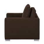 Fauteuil convertible LATINA basic Textile - Tissu Doran : Marron foncé