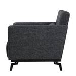 Fauteuil convertible Maven Tissu Tissu Parsa : Gris-Noir