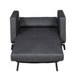 Fauteuil convertible Maven Tissu Tissu Parsa : Gris-Noir