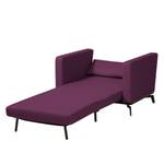 Schlafsessel Maven Webstoff Stoff Zahira: Aubergine