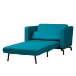 Slaapfauteuil Maven geweven stof Stof Zahira: Turquoise