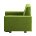 Fauteuil convertible Plaza Tissu - Vert - Sans fonction