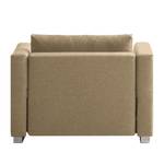 Fauteuil convertible Randa Tissu - Marron clair