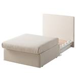 Fauteuil convertible Arctic I Tissu - Beige clair