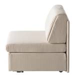 Slaapfauteuil Arctic I geweven stof - Licht beige