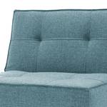 Fauteuil Splitback Eik Tissu - Tissu Mixed Dance : Light Blue