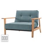 Fauteuil Splitback Frej geweven stof Stof Mixed Dance: Light Blue