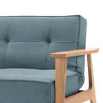 Fauteuil Splitback Frej Tissu - Tissu Mixed Dance : Light Blue